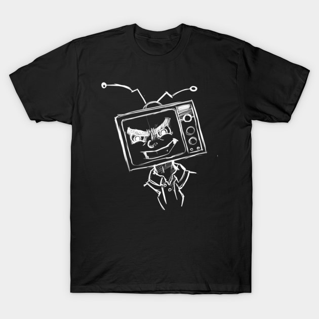 Idiot box T-Shirt by HippieBob